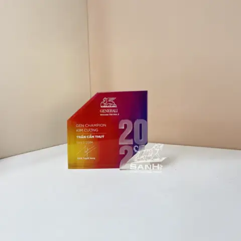 Kỷ niệm chương thủy tinh