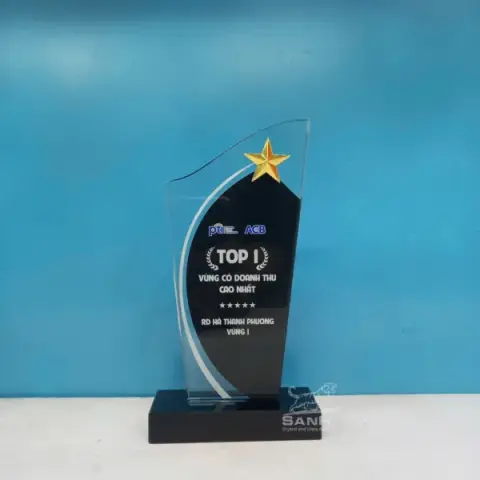 Kỷ niệm chương thủy tinh