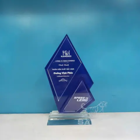 Kỷ niệm chương thủy tinh
